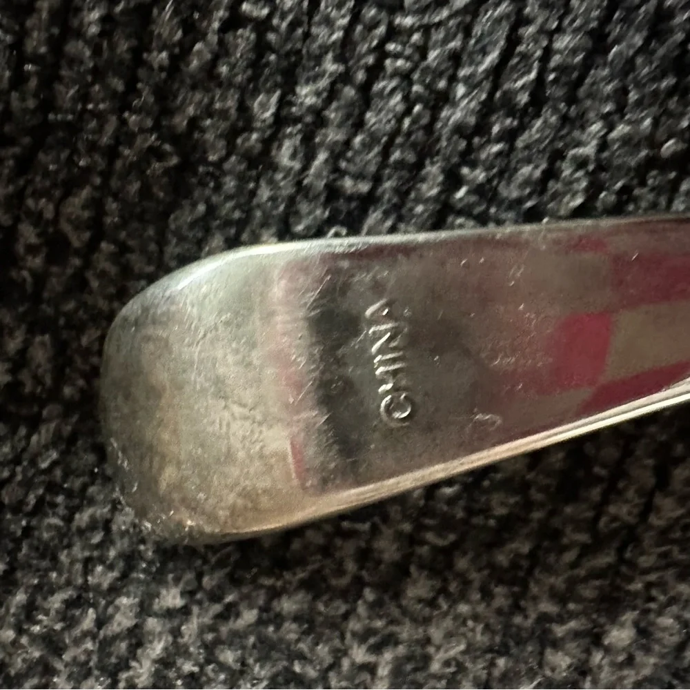 EP Zinc silver plated serving spork spoon fork utensil